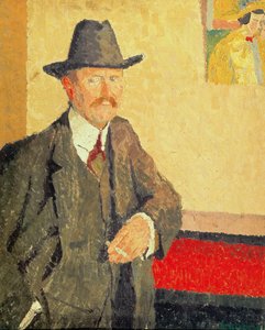 Portræt af Charles Ginner, ca.1911